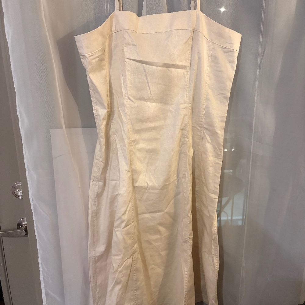 NWT Banana Republic Midi Linen Dress